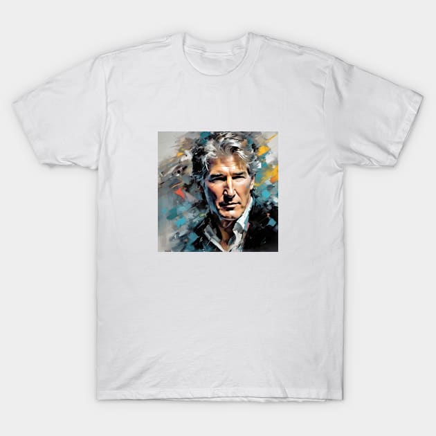 Portrait of Richard Gere T-Shirt by bogfl